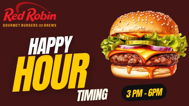 Red Robin Happy Hour