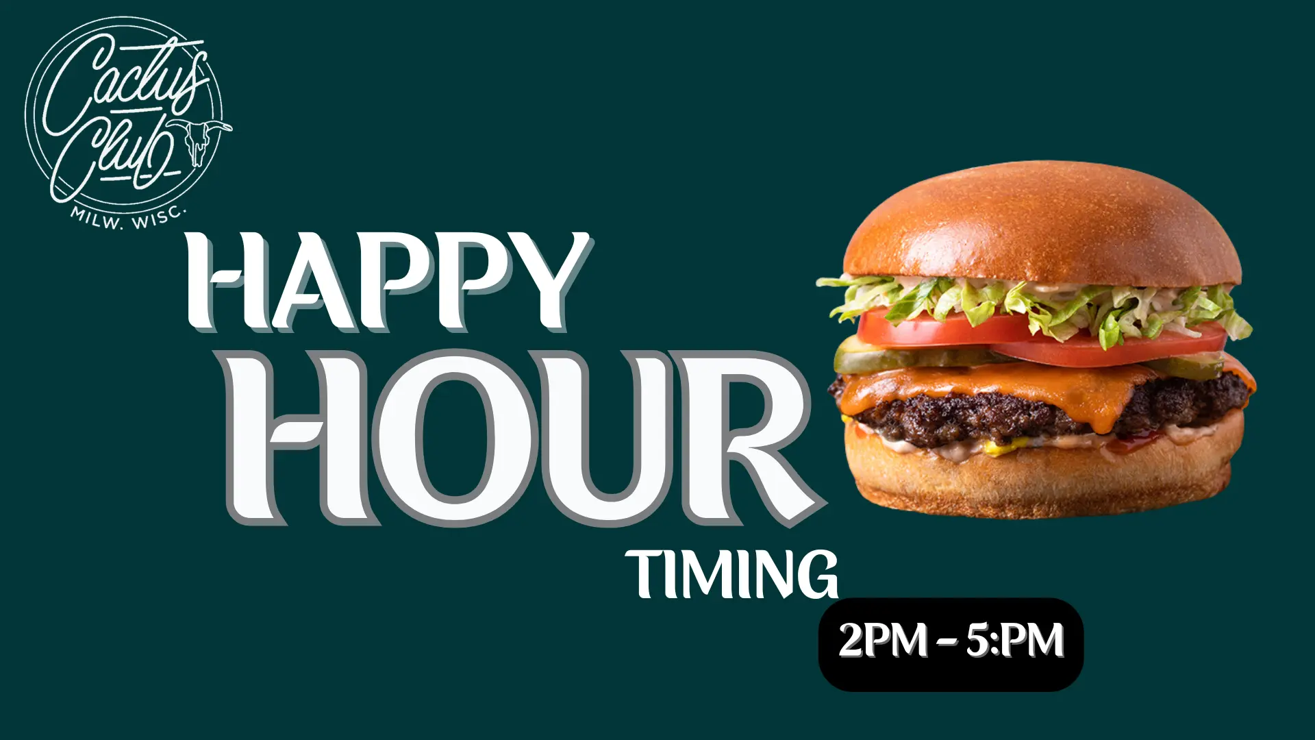 Cactus Club Cafe Happy Hour Deals & Menu