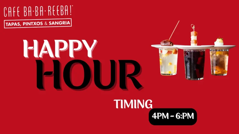 Cafe Ba-Ba-Reeba Happy Hour