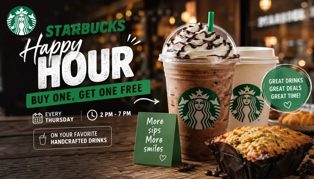 Starbucks Happy Hour