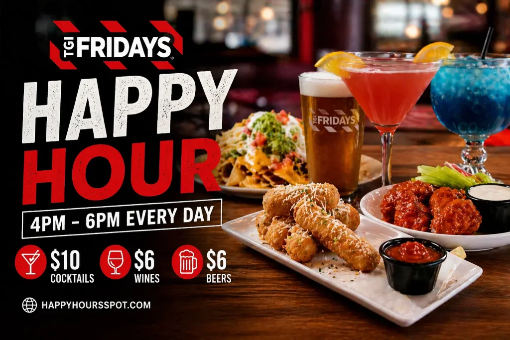 TGI Fridays happy hour